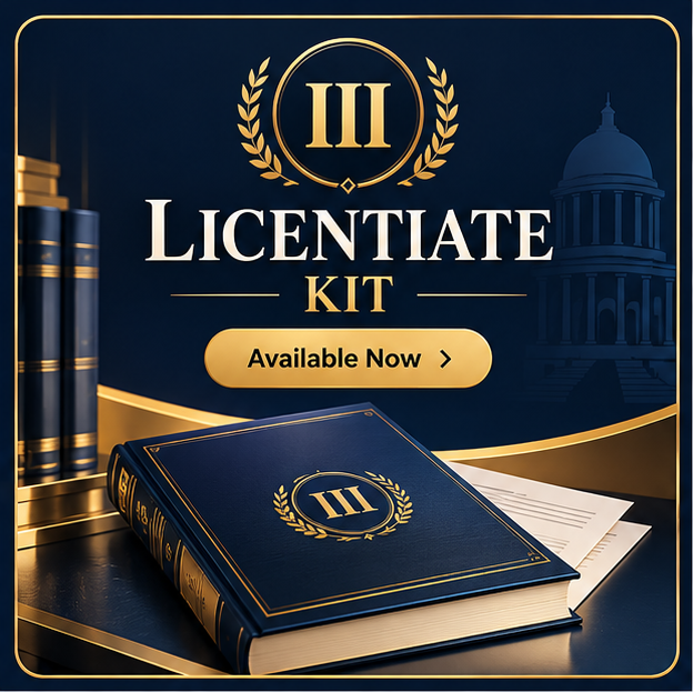 Licentiate Kit